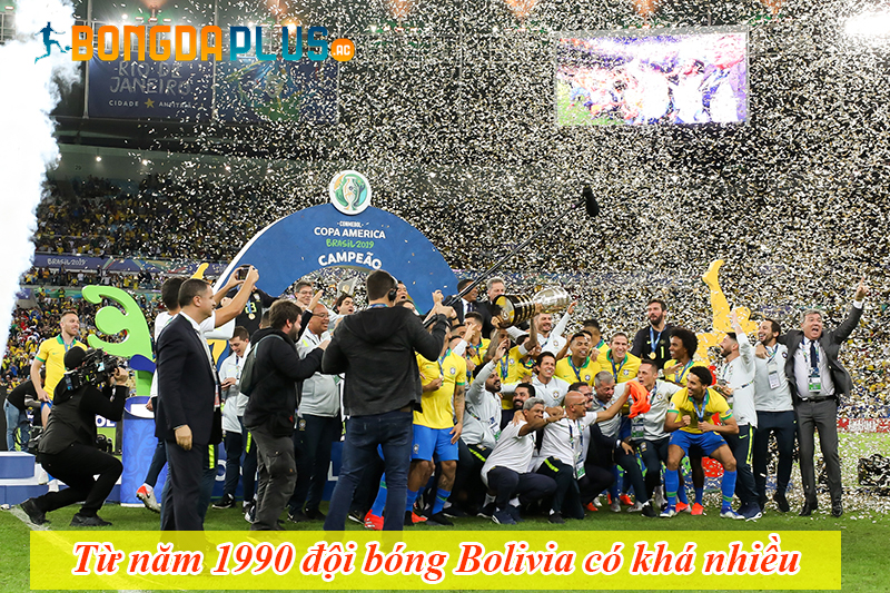 Từ năm 1990 đội bóng Bolivia có khá nhiều thành tựu vượt bậc