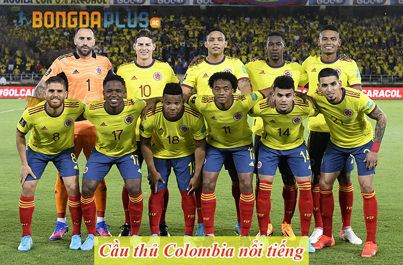 Cầu thủ Colombia nổi tiếng