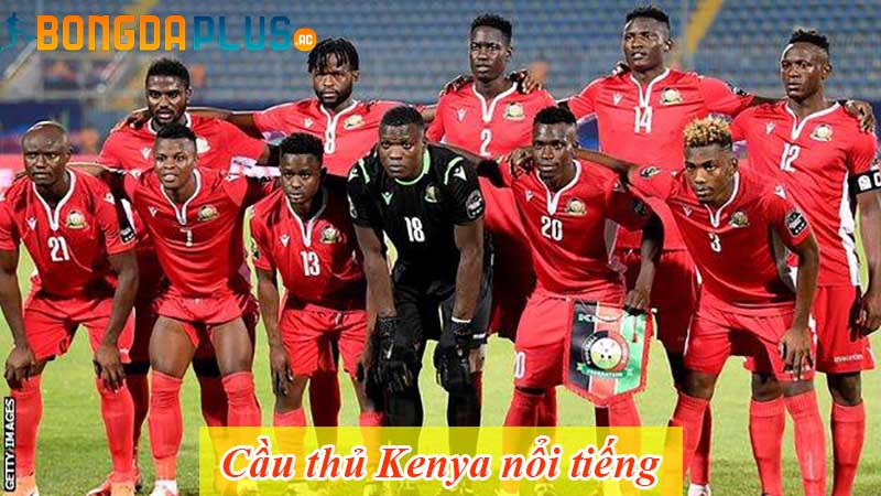 Cầu thủ Kenya nổi tiếng