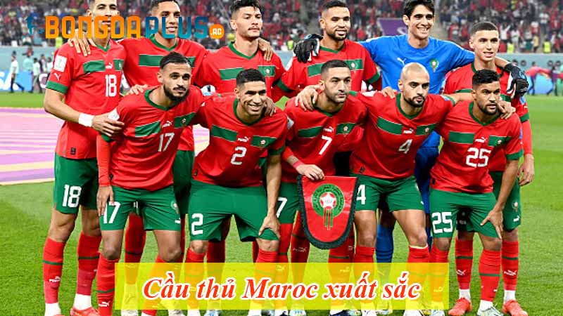 cầu thủ Maroc xuất sắc